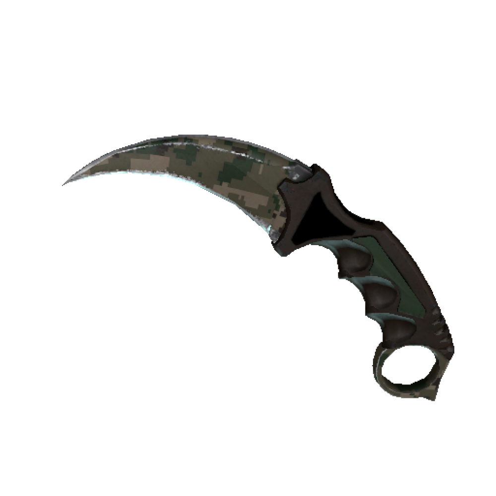 StatTrak&trade; Karambit | Forest DDPAT  (Field-Tested)
