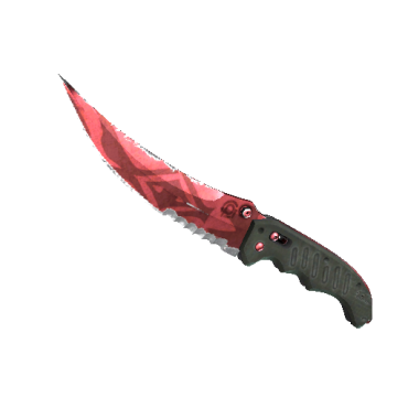 StatTrak™ Flip Knife | Slaughter  (Field-Tested)