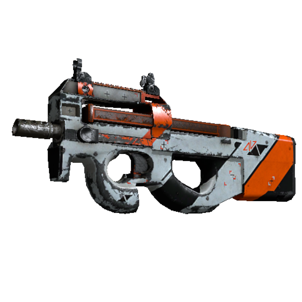 StatTrak&trade; P90 | Asiimov  (Battle-Scarred)