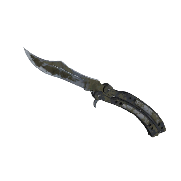 Butterfly Knife | Safari Mesh  (Battle-Scarred)