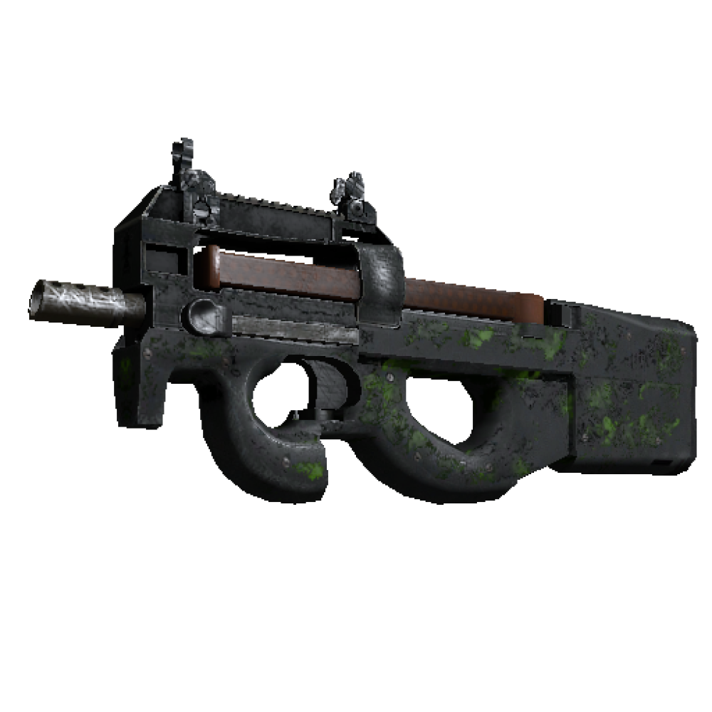 StatTrak&trade; P90 | Virus  (Battle-Scarred)