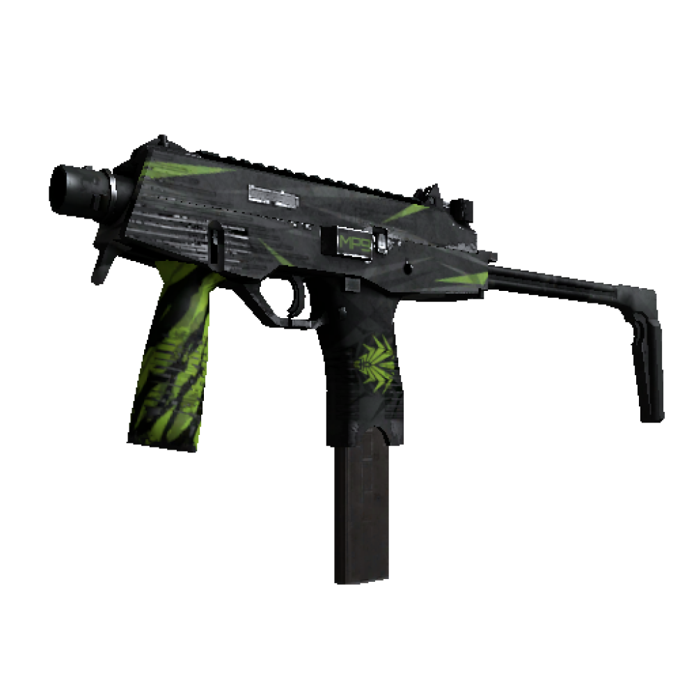StatTrak&trade; MP9 | Deadly Poison  (Battle-Scarred)