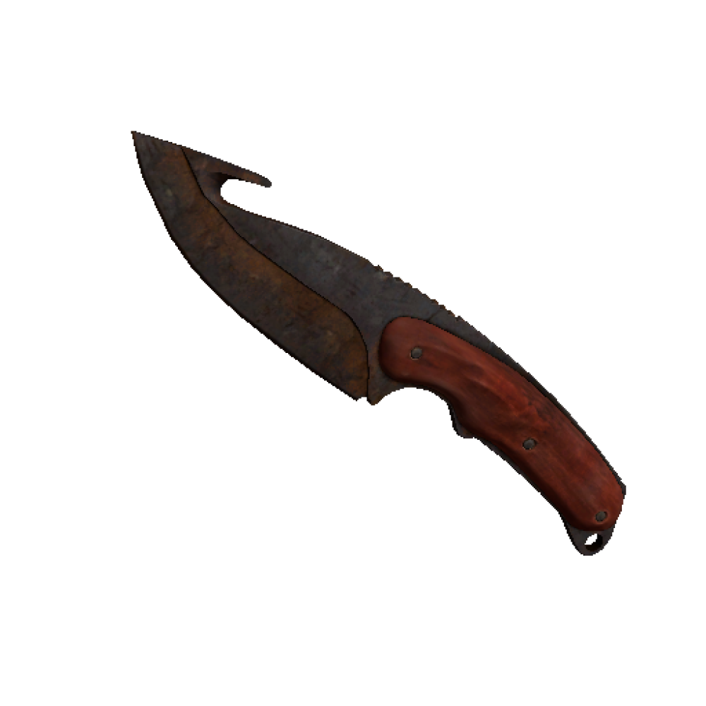 StatTrak&trade; Gut Knife | Rust Coat  (Battle-Scarred)