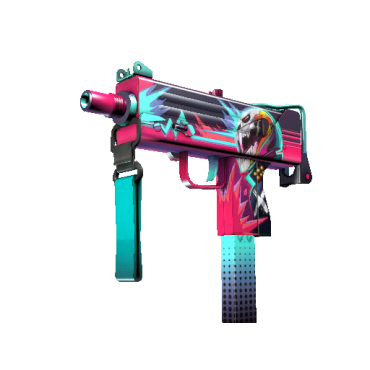 MAC-10 | Neon Rider  (Minimal Wear)