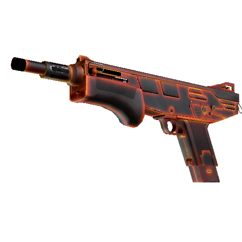 StatTrak&trade; MAG-7 | Heat  (Well-Worn)