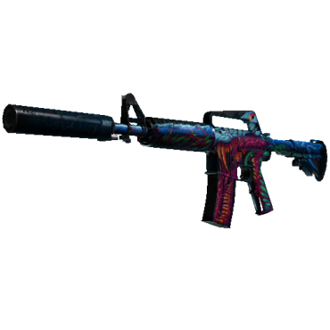 M4A1-S | Hyper Beast  (Battle-Scarred)