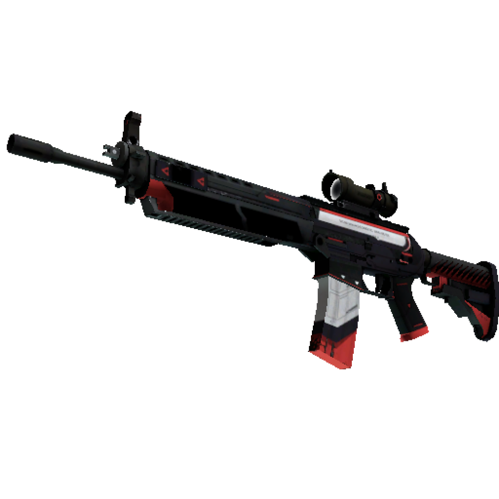 StatTrak&trade; SG 553 | Cyrex  (Well-Worn)