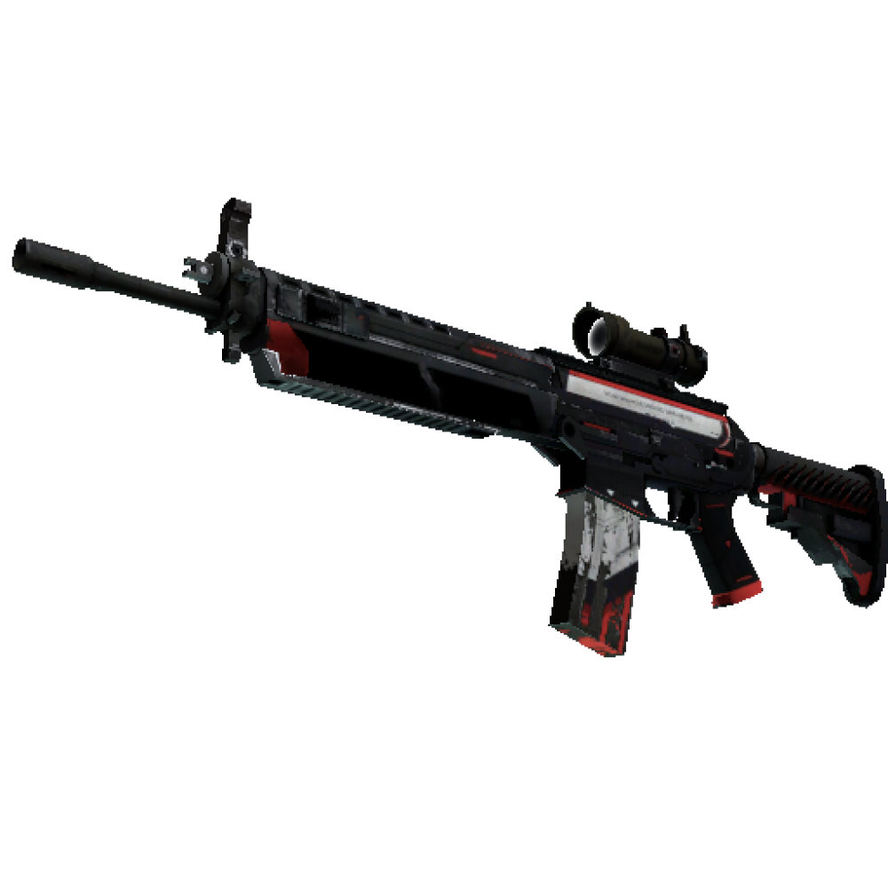 StatTrak&trade; SG 553 | Cyrex  (Battle-Scarred)