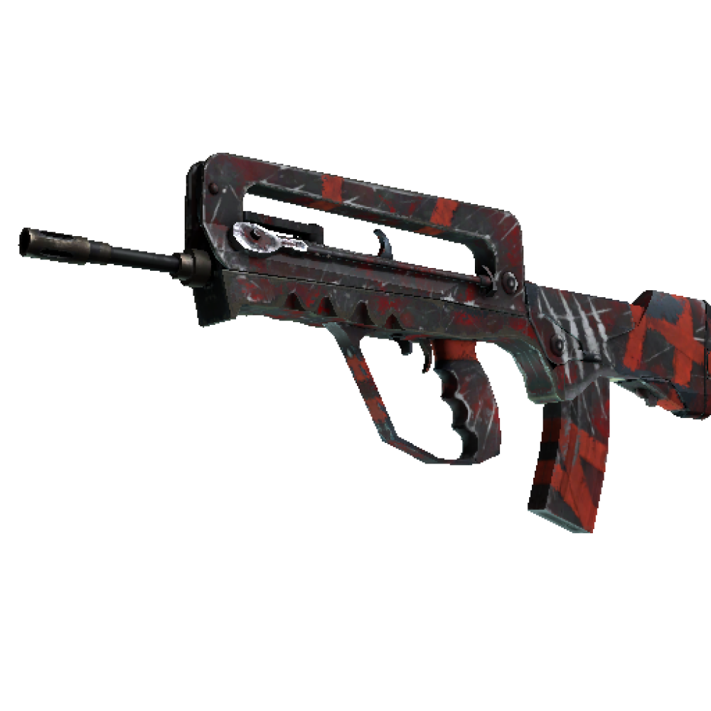 StatTrak&trade; FAMAS | Survivor Z  (Well-Worn)