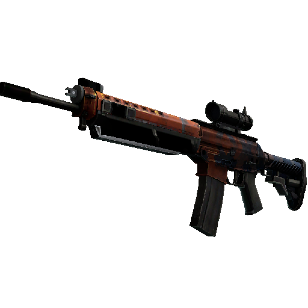 StatTrak&trade; SG 553 | Danger Close  (Well-Worn)