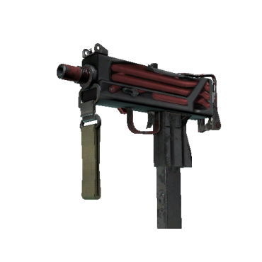 StatTrak™ MAC-10 | Pipe Down  (Battle-Scarred)