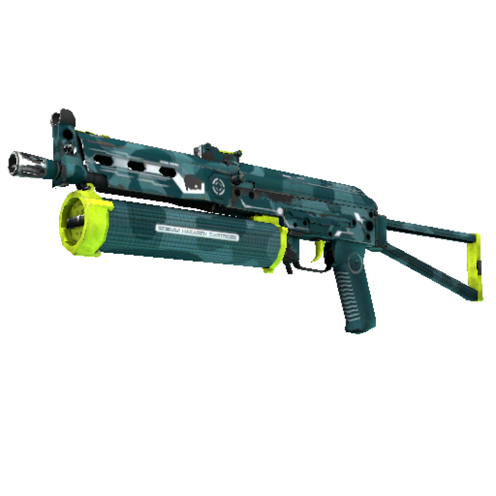 StatTrak&trade; PP-Bizon | Photic Zone  (Well-Worn)