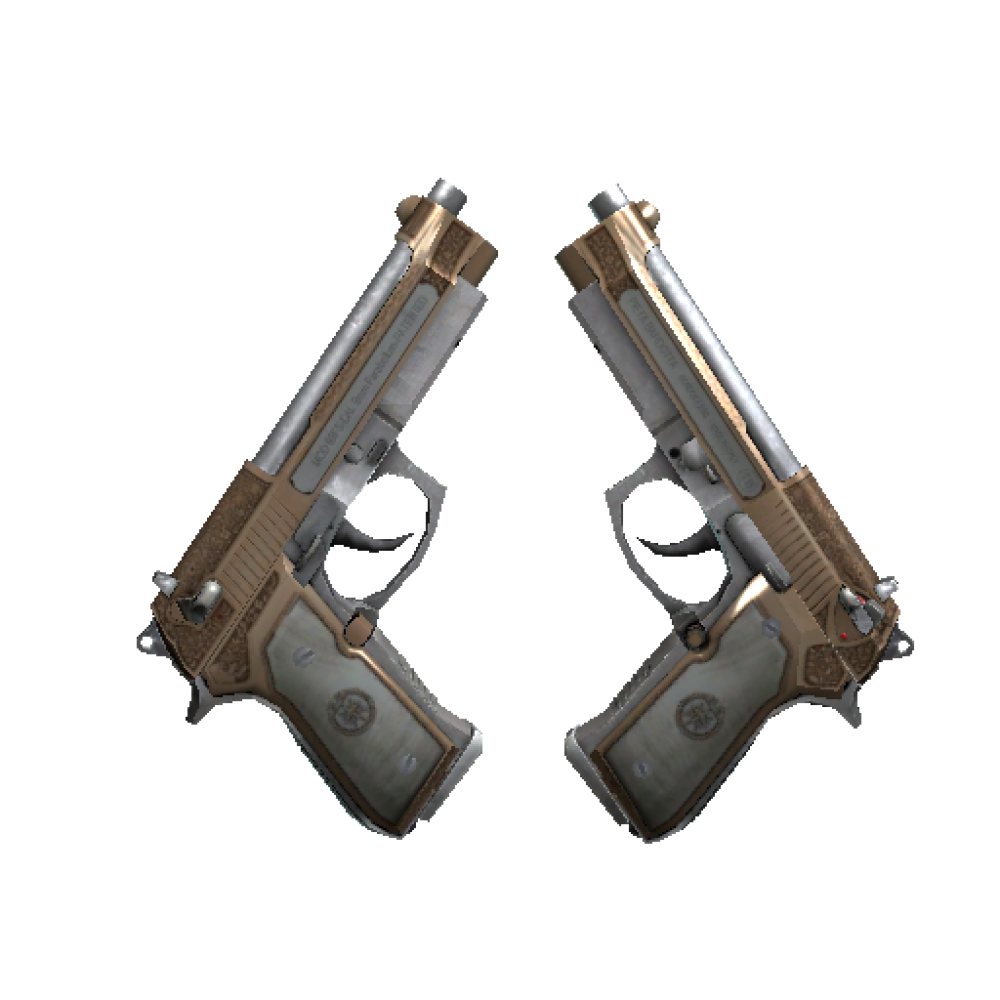StatTrak&trade; Dual Berettas | Cartel  (Field-Tested)