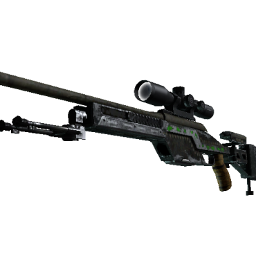 StatTrak™ SSG 08 | Necropos  (Battle-Scarred)