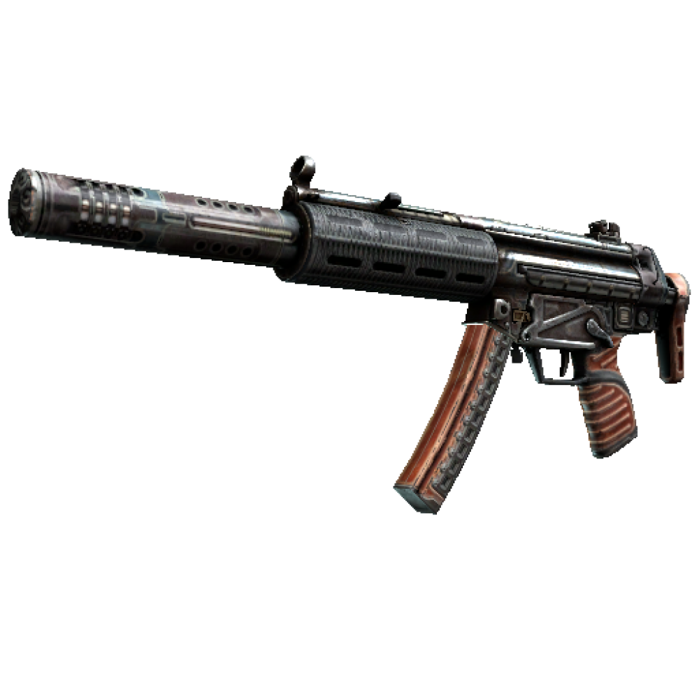 StatTrak&trade; MP5-SD | Gauss  (Battle-Scarred)