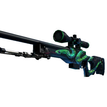 StatTrak™ AWP | Atheris  (Well-Worn)