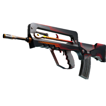 StatTrak™ FAMAS | Valence  (Well-Worn)