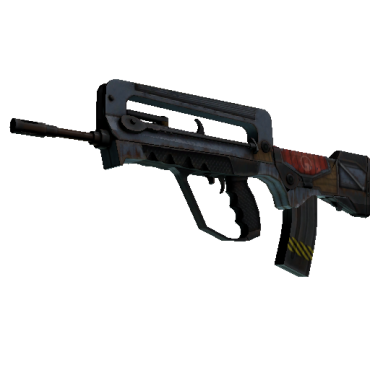 StatTrak™ FAMAS | Decommissioned  (Battle-Scarred)