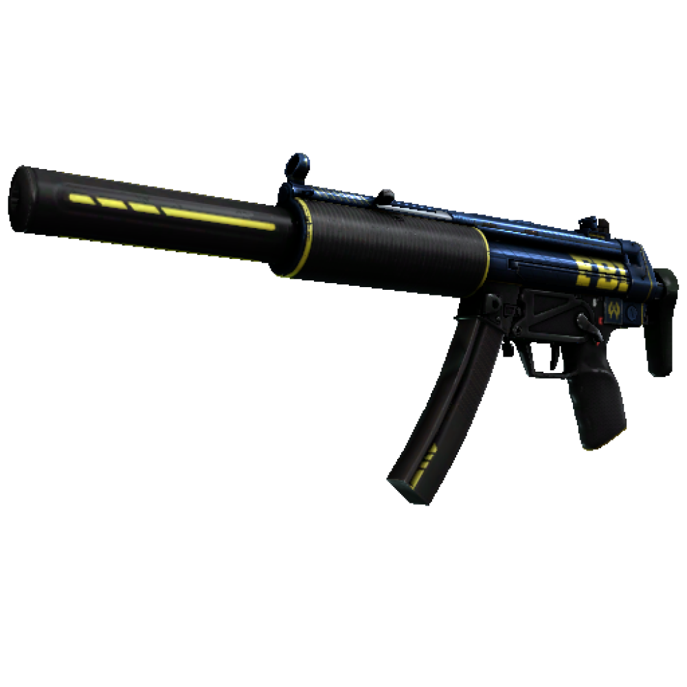 StatTrak&trade; MP5-SD | Agent  (Well-Worn)