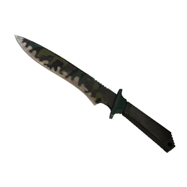 StatTrak™ Classic Knife | Boreal Forest  (Battle-Scarred)