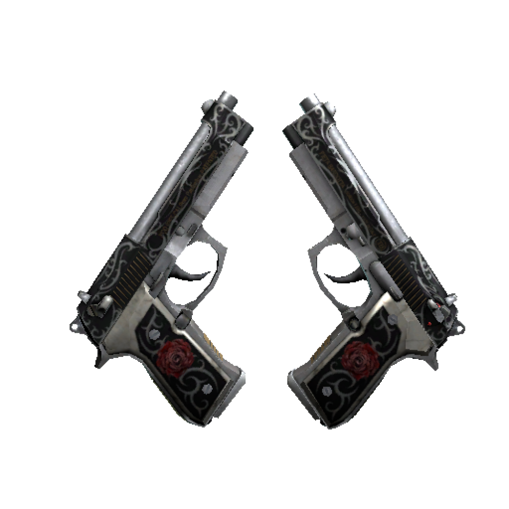 StatTrak&trade; Dual Berettas | Balance  (Well-Worn)