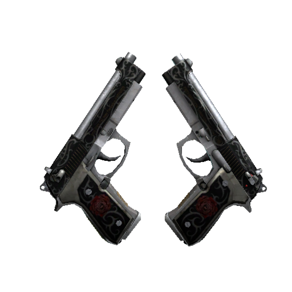 StatTrak&trade; Dual Berettas | Balance  (Battle-Scarred)