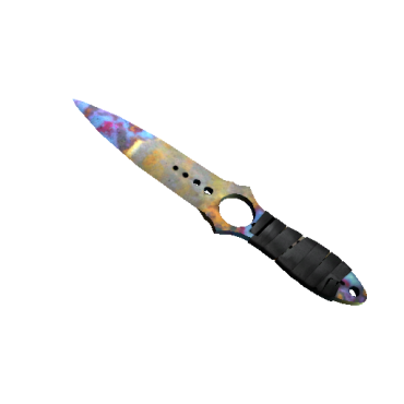 Skeleton Knife | Case Hardened  (Field-Tested)