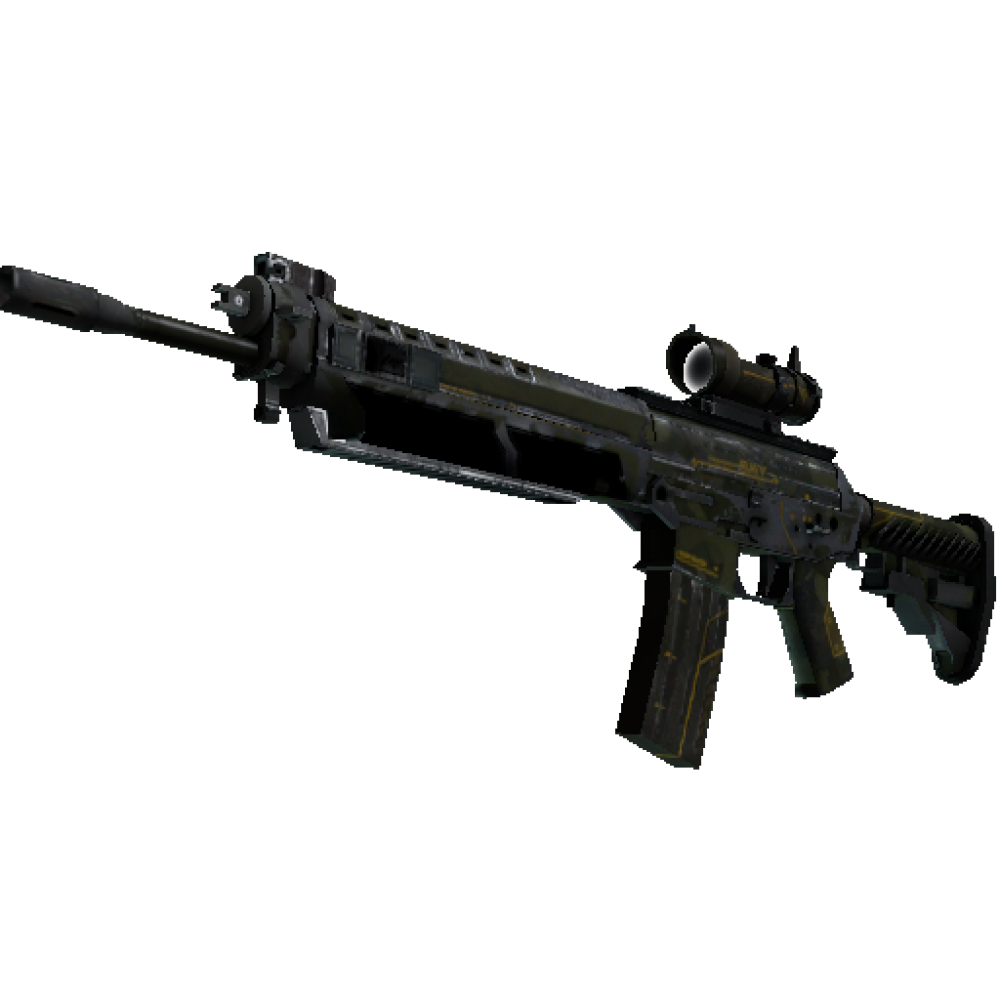 StatTrak&trade; SG 553 | Atlas  (Battle-Scarred)
