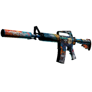 M4A1-S | Player Two  (Battle-Scarred)