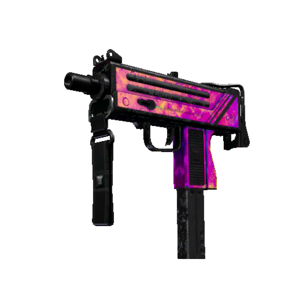 StatTrak&trade; MAC-10 | Disco Tech  (Battle-Scarred)