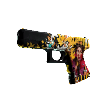 StatTrak™ Glock-18 | Bullet Queen  (Minimal Wear)