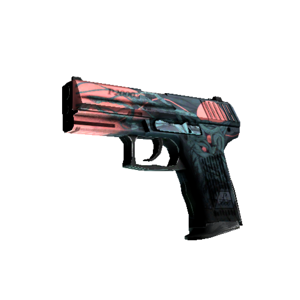 StatTrak&trade; P2000 | Gnarled  (Minimal Wear)
