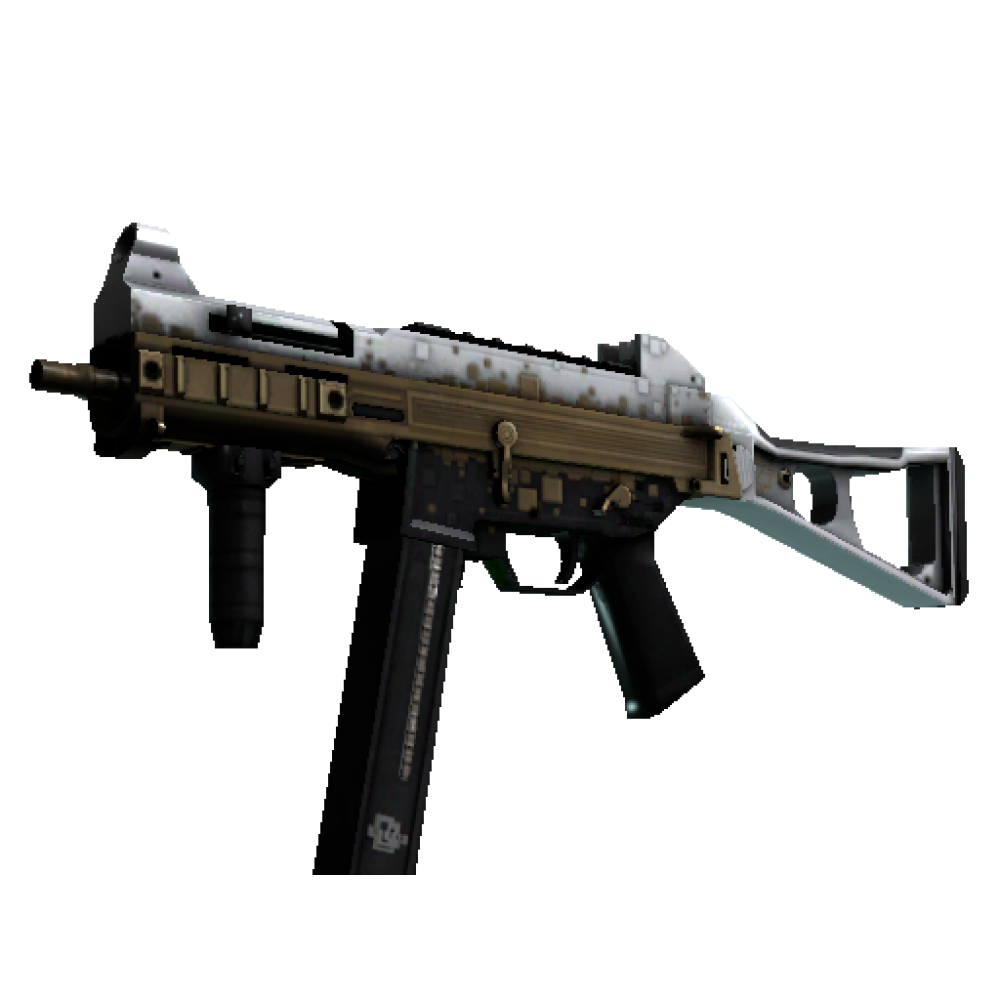 StatTrak&trade; UMP-45 | Gold Bismuth  (Minimal Wear)