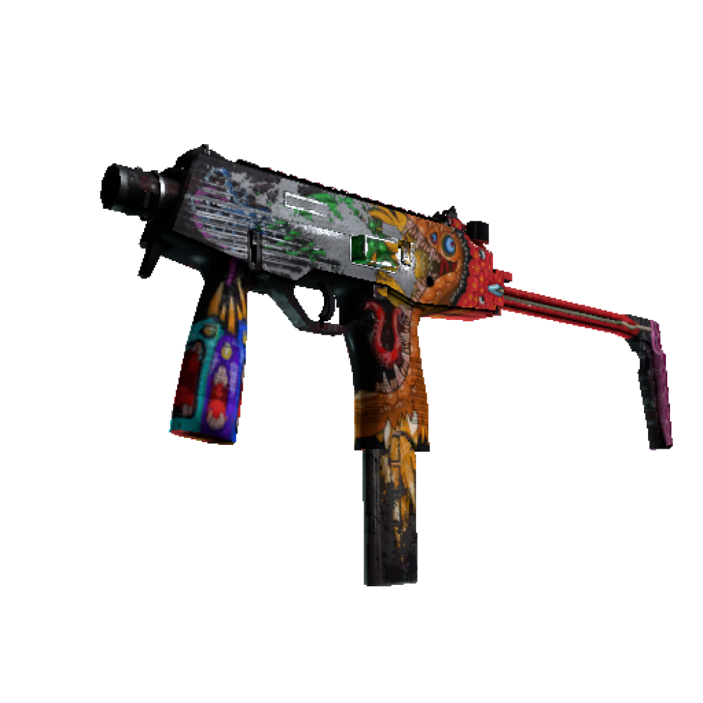StatTrak&trade; MP9 | Food Chain  (Battle-Scarred)
