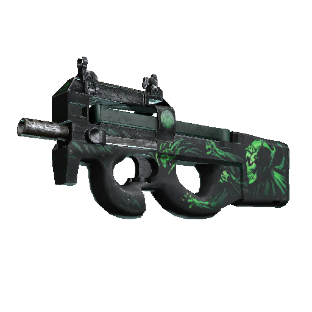 StatTrak&trade; P90 | Grim  (Battle-Scarred)