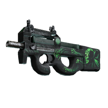 StatTrak™ P90 | Grim  (Battle-Scarred)