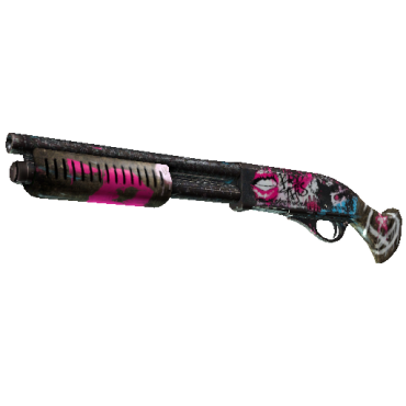 StatTrak™ Sawed-Off | Wasteland Princess  (Battle-Scarred)