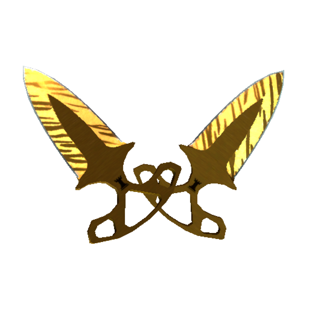 StatTrak&trade; Shadow Daggers | Tiger Tooth  (Factory New)