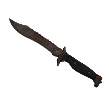 Bowie Knife | Rust Coat  (Battle-Scarred)