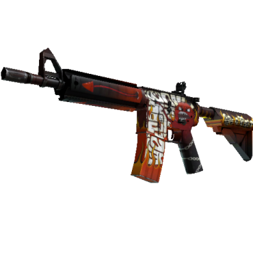 M4A4 | Hellfire  (Minimal Wear)