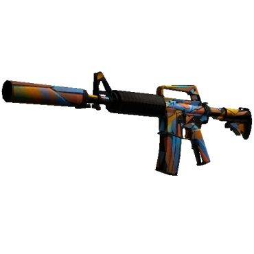 M4A1-S | Leaded Glass  (Battle-Scarred)