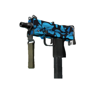 StatTrak™ MAC-10 | Oceanic  (Minimal Wear)