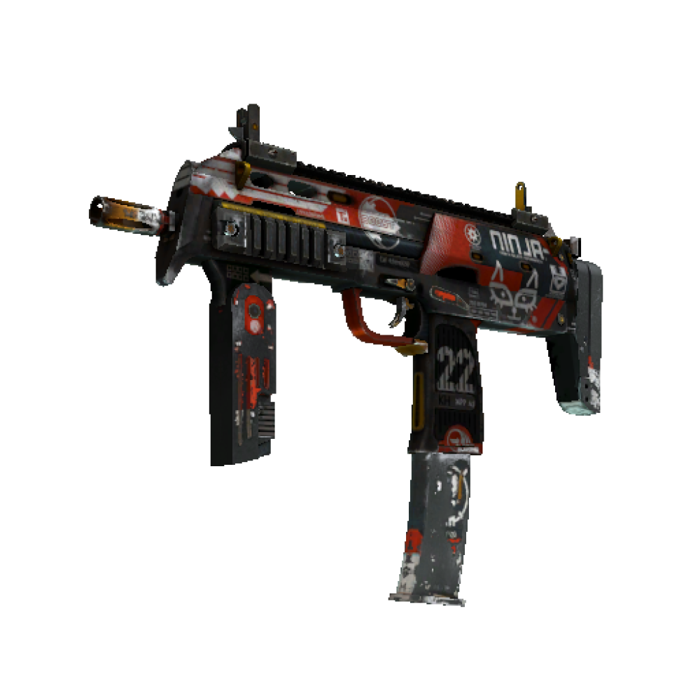StatTrak&trade; MP7 | Bloodsport  (Battle-Scarred)