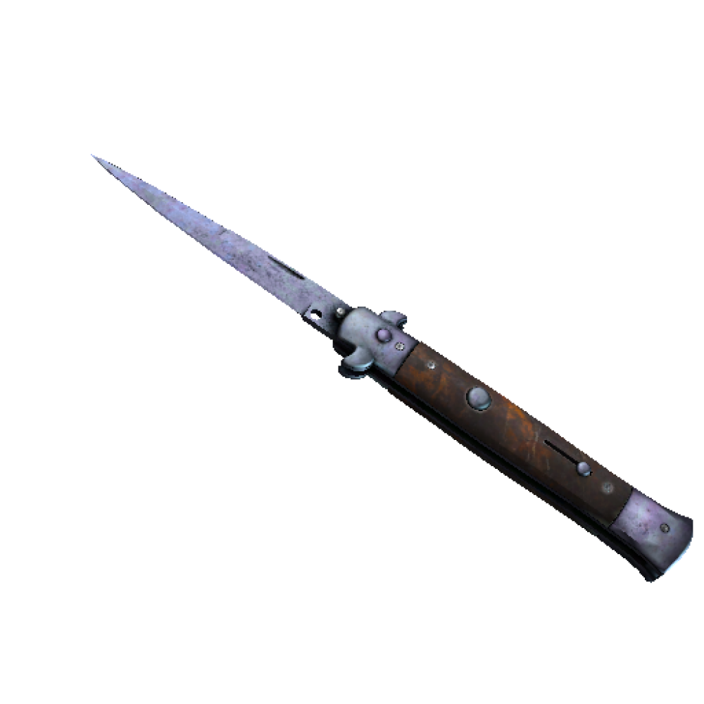 StatTrak&trade; Stiletto Knife | Blue Steel  (Field-Tested)