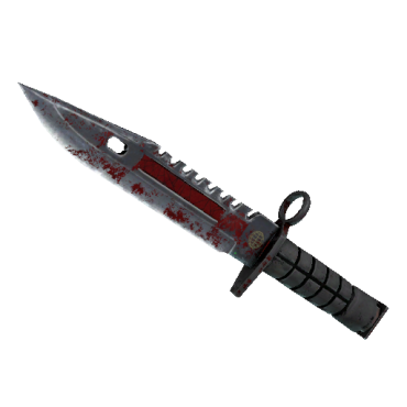 M9 Bayonet | Crimson Web  (Battle-Scarred)